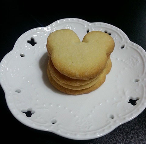 Mickey Mouse Shortbread Cookies